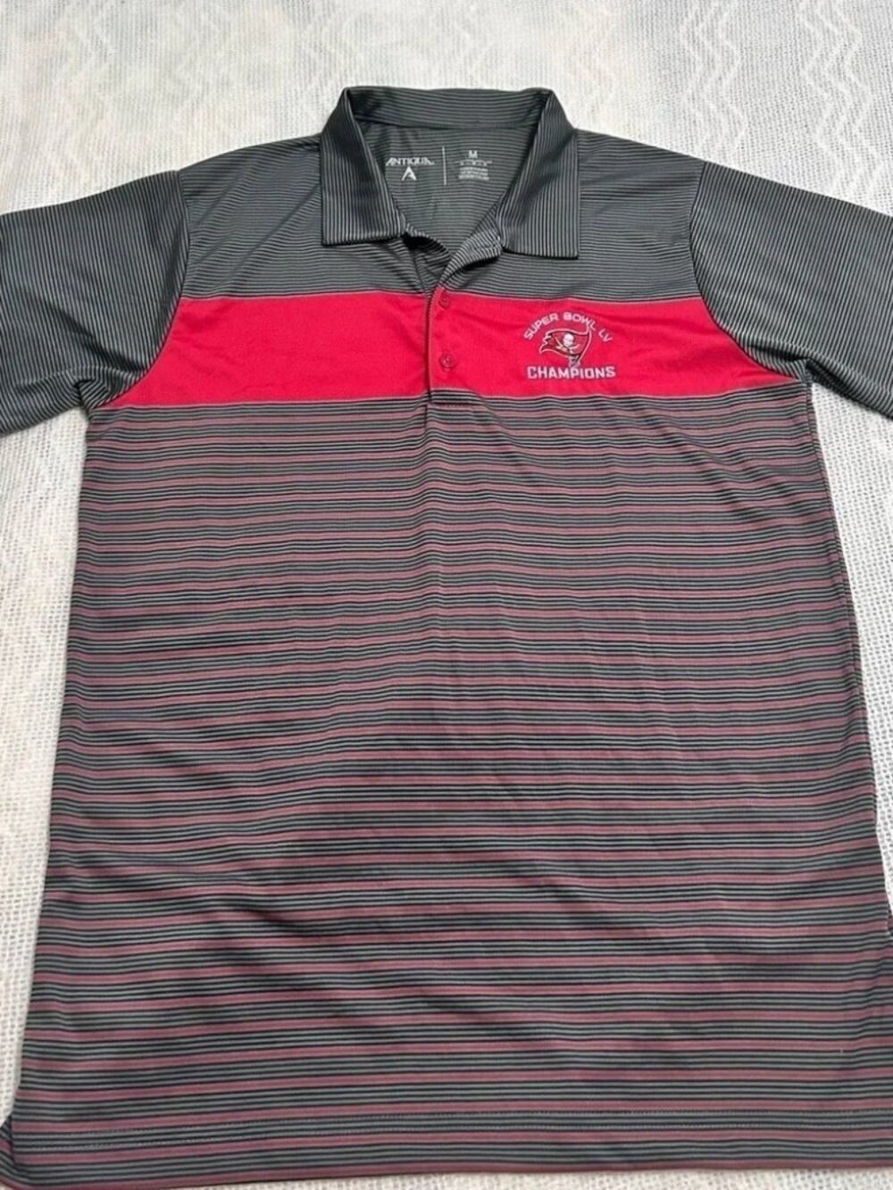 Antigua Tampa Bay Buccaneers Super Bowl LV Champions (55) Size M